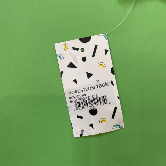 Harper Canyon Tent Print Gray Footies - Picture 5 of 7